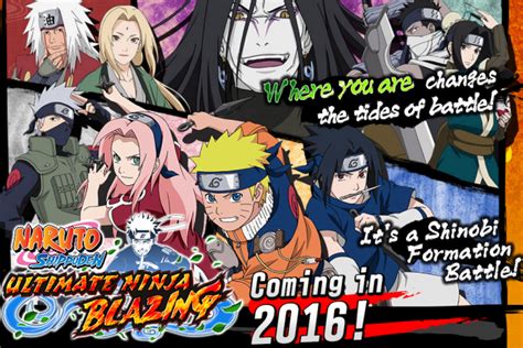 Naruto Shippuden Ultimate Ninja Blazing News Interested Players Can