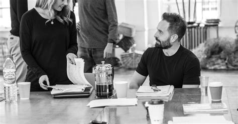 In Rehearsals With Alfie Boe And Katherine Jenkins For Carousel At The