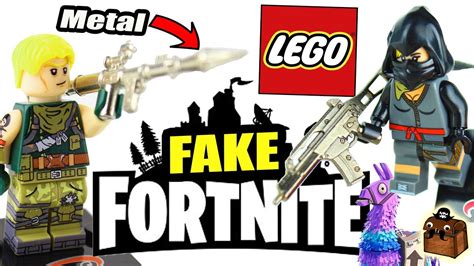 Lego Fortnite Battle Royale Custom Minifigures Youtube