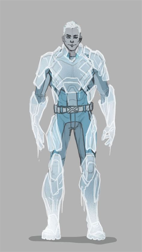 Ice Man Comicsice Gollum Quick Redesign Marvel Comic Universe