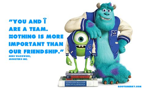 Friendship Quotes From Monsters Inc Quotesgram