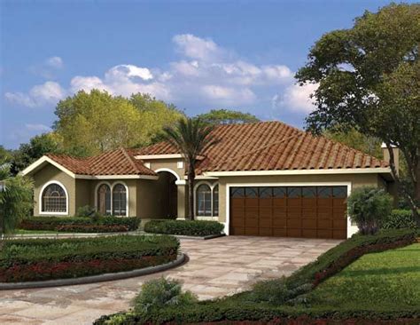 Home exterior ideas with wood cladding uniqueness defines the exterior of this jungle one story house. This one story Mediterranean style waterfront home has a ...