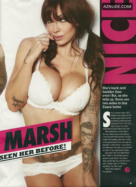 Jodie Marsh Nude And Sexy From Famous Mens Magazines Aznude