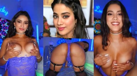 Janhvi Kapoor Boobs Pressed Titsjob Blowjob Deepfake Sex