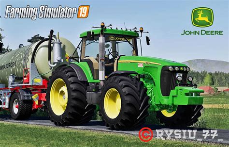 Fs19 John Deere 8020 Series Official V20 Farming Simulator 19 17