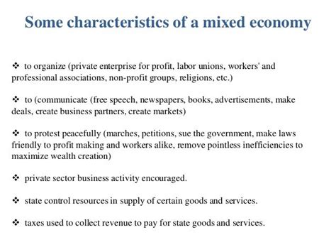 Mixed Economy Eco101