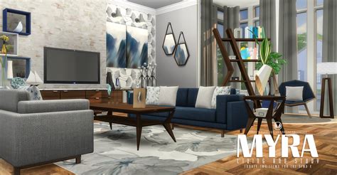 Sims 4 Glam Living Room
