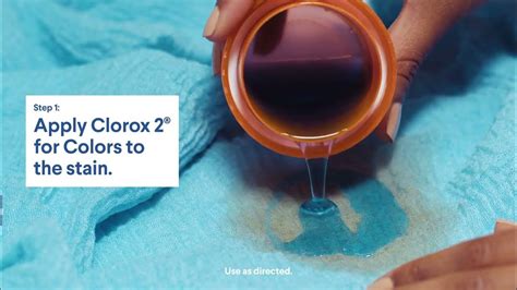How To Remove Stains From Colored Clothing With Clorox 2 For Colors