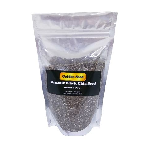 This chia seed kombucha mixture provides a big energy boost, a lot of nutrients and vitamins and great taste! Organic Black Chia Seeds 250 gram PERU - Chia Seed ...
