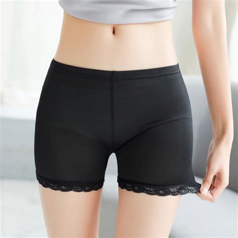 Sexy Lace Women Soft Cotton Seamless Safety Short Pants Under Skirt Best Crossdress And Tgirl Store