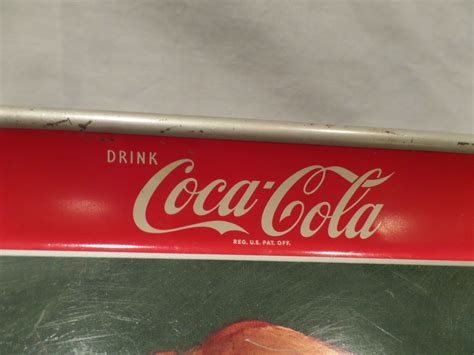 Vintage S Coca Cola Redhead Girl Serving Tray Have A Coke Ebay