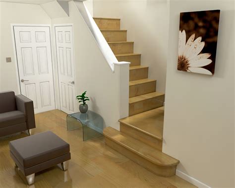 3d Design Of A Room With Stairs Aladecor