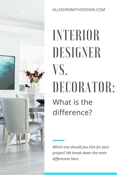 The Interior Designer Vs Decorator What Is The Differences