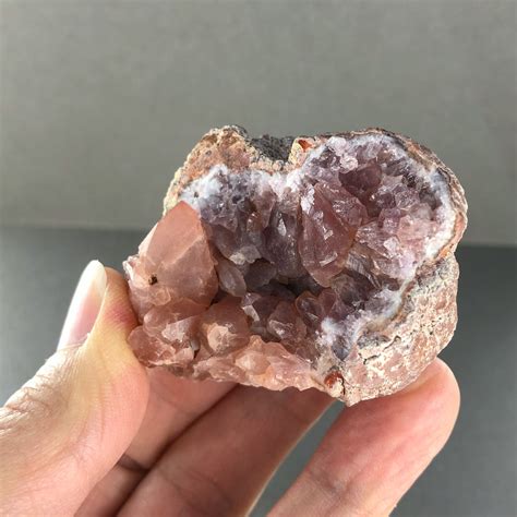 Pink Amethyst Cluster No 9 Argentina Sacred Earth Crystals