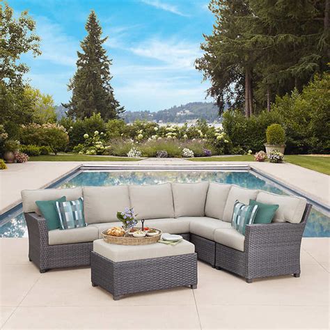 westchester 7 piece sectional in 2021 patio set patio outdoor settings