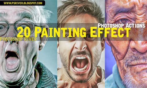 20 Hdr Oil Painting Effect Photoshop Actions Free