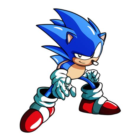 Toei Animation Sonic Cd Sonic By Arrzee Art On Deviantart
