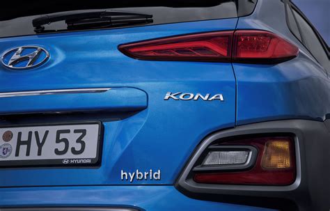 Hyundai Prezintă Kona Hybrid Suv Ul Primește Un Hibrid Clasic De 141