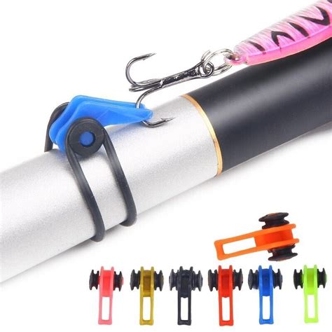 10pcs Fishing Rod Hook Keeper Plastic Assist Safety Gadget 17cm07g