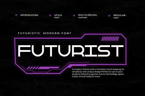Futurist Modern Futuristic Font Font Kong