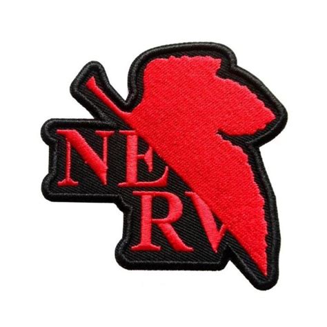 Neon Genesis Evangelion Nerv Emblem Iron On Patch Etsy