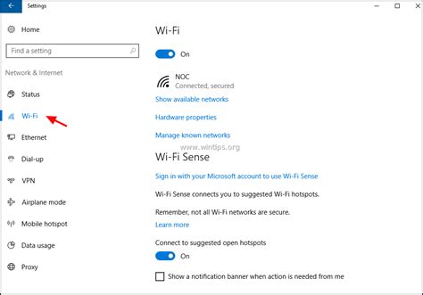 How To Manage Wireless Network Connections In Windows 10