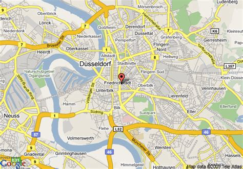 Map Of Intercontinental Dusseldorf Dusseldorf