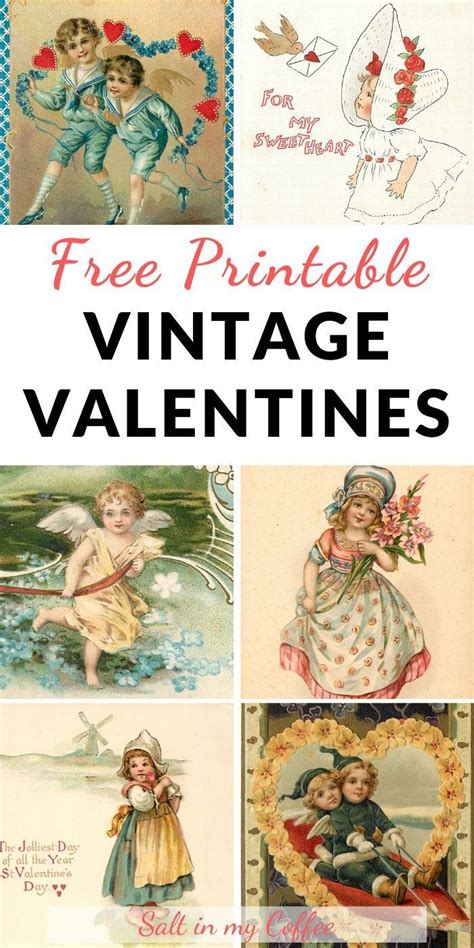 Check Out This Collection Of Free Printable Valentines From The Early