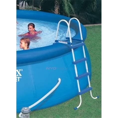 Intex Above Ground Pool Ladder With Barrier For 48 Pools 58978e