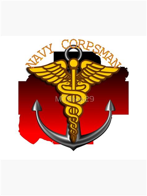 Us Navy Corpsman Poster By Mcshop29 Redbubble