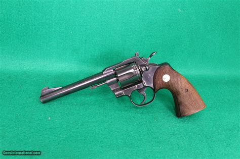 Colt Officers Model Match 22 Lr Revolver For Sale