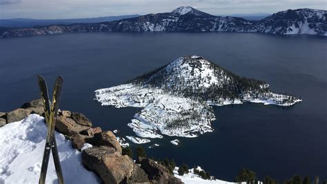 Find Winter And Snow At Crater Lake