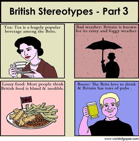 British Stereotypes Part 3 Worldofgopee Com Comic