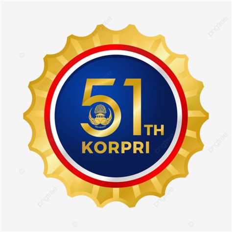 Logo Hütte Korpri Ke 51 Tahun 2022, Logo Hütte Korpri Ke 51, Hütte