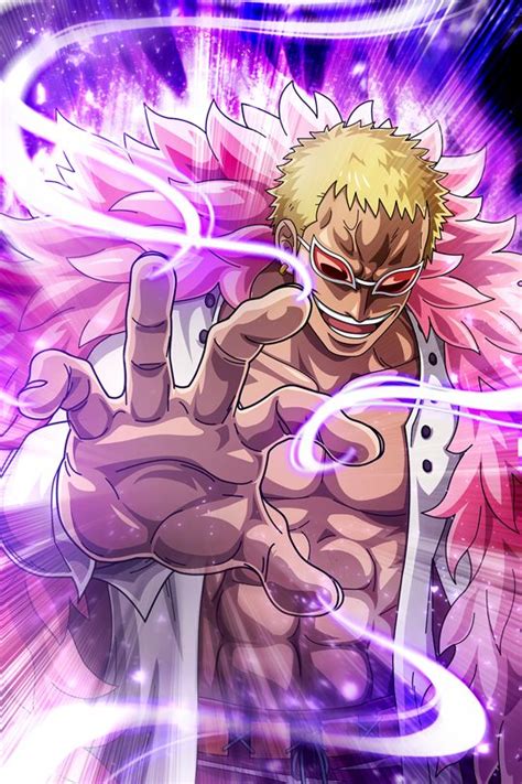 Doflamingo One Piece Poster By Onepiecetreasure Displate In 2021