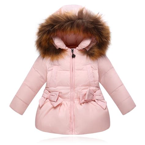Winter Down Jacket For Girls Kids Clothes Children Thicken Coats Duck