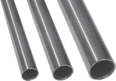 Basit V2a Stainless Steel Tubes Polished Grain 240 Railing Pipes