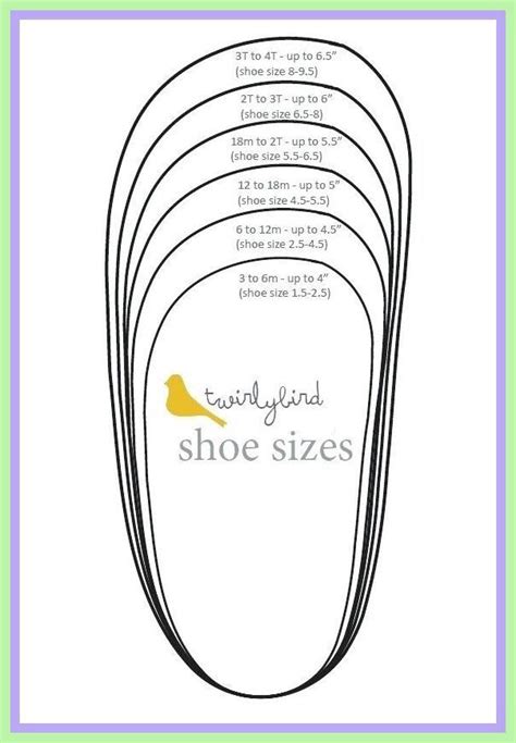 42 Reference Of Free Printable Baby Shoe Pattern Shoe Chart Baby