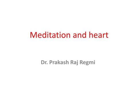 Immediate Effect Of Chandranadi Pranayam On Heart Rate Variability And