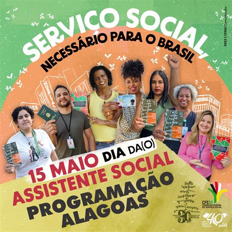 Cress Maio Dao Assistente Social Conheça A Programação Do Cress Alagoas