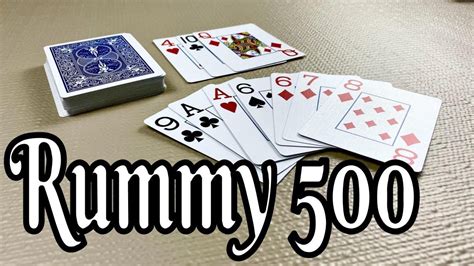 How To Play Rummy 500 Card Games