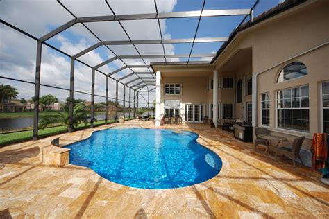 Residential Pool Enclosure Contemporary Pool Miami By Coastal
