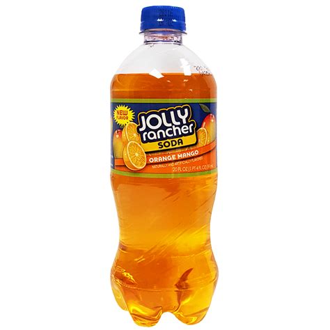 Jolly Rancher Orange Mango Soda 591ml Bottle