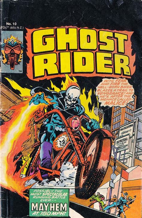 Ausreprints Ghost Rider Yaffapage 1977 Series 10