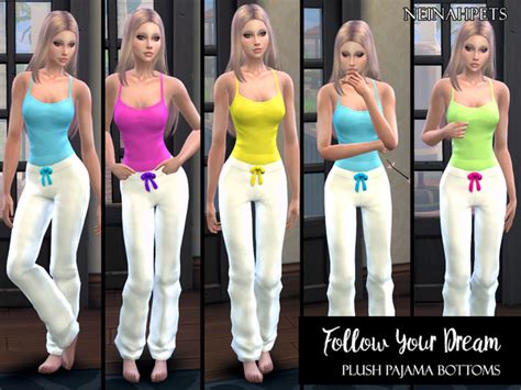 The Sims Resource Follow Your Dreams Pajama Pants