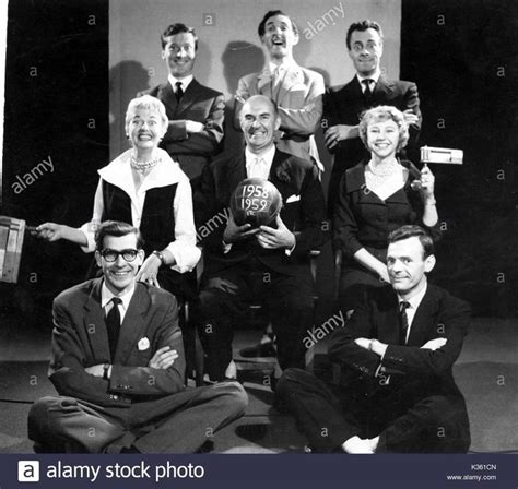 Beyond Our Ken Back Row L R Kenneth Williams Ron Moody Hugh Stock