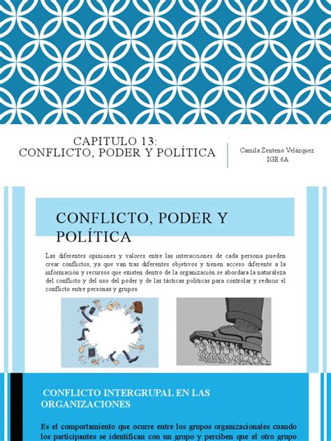 Capitulo 13 Conflicto Poder Y Política Pdf