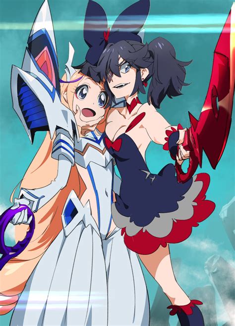 Ryuko Harime And Junketsu Nui Matoi By Gyosone Killlakill