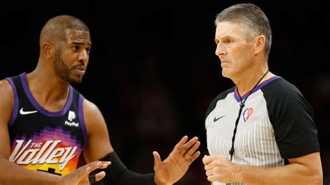 Why Scott Foster Vs Chris Paul Has Become The Nbas Most Scrutinized