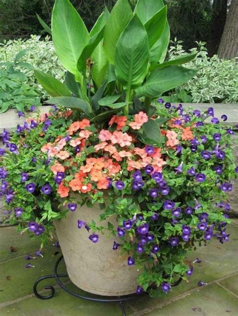 Beautiful Container Garden Flowers Ideas For Summer 14 Container